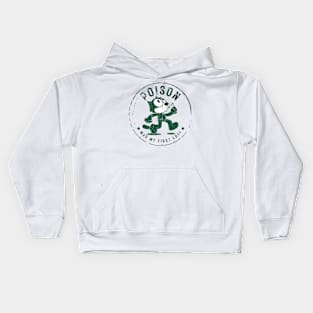 poison wistle blowing Kids Hoodie